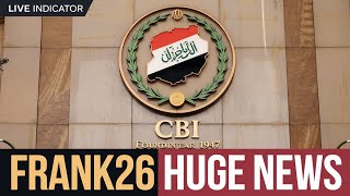 Iraqi Dinar🎉Iraqi Dinar New Rate Showing On Television Today 2024🔥Frank 26 Huge News🔥CBI [upl. by Nariko219]