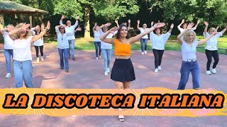 LA DISCOTECA ITALIANA  Fabio Rovazzi ft Orietta Berti  COREOGRAFIA  Balli di Gruppo  Animazione [upl. by Nagiam]