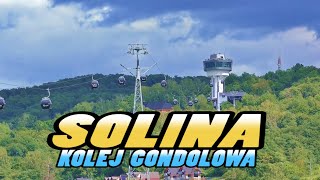 SOLINA Kolej Gondolowa  Solina Cableway Ride  Bieszczady Poland 4k [upl. by Fante]