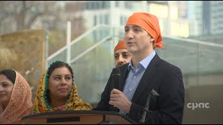 Federal party leaders speak at Khalsa Day celebration in Toronto – April 28 2024 [upl. by Yraccaz]