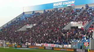 IMPRESSIONANTE coro ripetuto degli ultras bolognesi sassuoloBOLOGNA [upl. by Enimasaj]