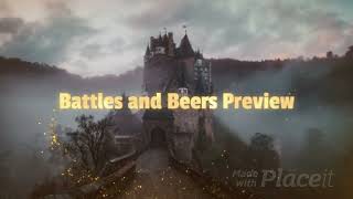 Battles and Beers 2023 Preview and Elf Army Review 2300pts [upl. by Nayb603]