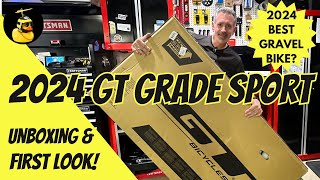 2024 GT Grade Sport Gravel Bike Unboxing amp First Look [upl. by Ulysses]