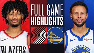 TRAIL BLAZERS at WARRIORS  FULL GAME HIGHLIGHTS  December 6 2023 [upl. by Anagrom760]