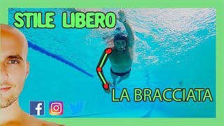 Corso di nuoto  Lezione 5  Come si muovono le braccia bracciata °Stile Libero°GIANNI BARBERINO [upl. by Yetsirhc538]