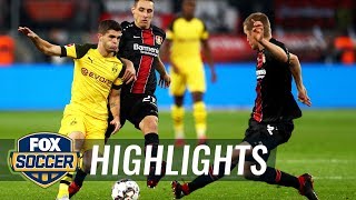 Bayer Leverkusen vs Borussia Dortmund  201819 Bundesliga Highlights [upl. by Toll]