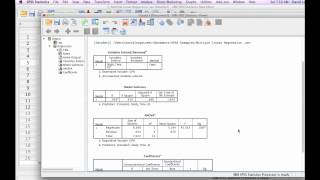 How to Calculate Multiple Linear Regression with SPSS [upl. by Anitselec909]