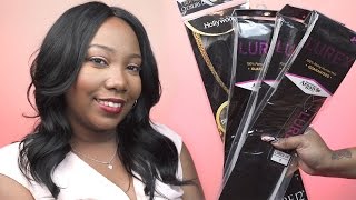 Next Best Thing to VIRGIN HAIR  Zury Lurex 100 Remy Human Hair and Hollywood Silktop Closure [upl. by Anita]