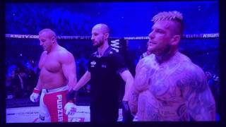 KSW 37 Popek Monster vs Mariusz Pudzianowski cała walka HD [upl. by Port]