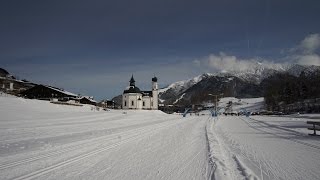 Seefeld cross country skiing C2 Wildmoos B3 Lottensee A3 Torfstich [upl. by Ahsinal]