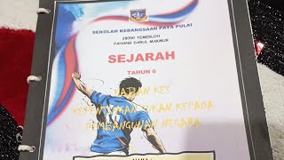 Kajian kes Sejarah Tahun 6 [upl. by Pitarys]