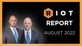 Riot Report  August 2022 Operations Updates [upl. by Naneik]