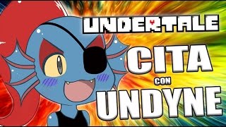 UNDERTALE EN ESPAÑOL  CITA CON UNDYNE  ZellenDust [upl. by Ellene185]