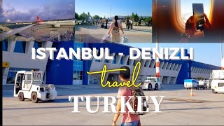 Istanbul to Denizli Istanbul Airport  Denizli Çardak Airport IST  DNZ [upl. by Akerdal903]