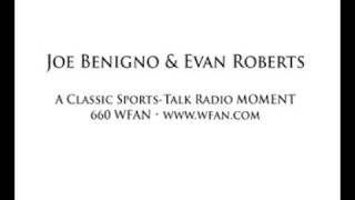 WFANs Joe Benigno Kills Carlos Beltran [upl. by Romeon620]