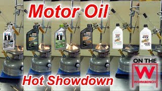 Motor Oil Testing  Hot Part 2 of 2 [upl. by Ilojne237]