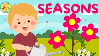 The Seasons Song  Kids Songs  Kids Fun Time [upl. by Brandy]