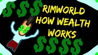 Rimworld Guide How Wealth Works in Rimworld and why it makes raids harder [upl. by Power]