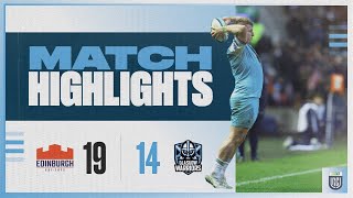 Highlights  BKT URC  Edinburgh v Glasgow Warriors  Saturday 30 December 2023 [upl. by Anaejer339]