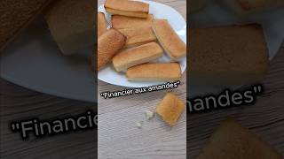 Recette Financier aux Amandes  👆 Recette facile et rapide en 1min financierauxamandes [upl. by Xonk962]