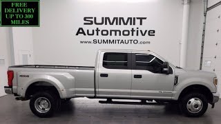 2018 FORD F350 CREW DRW XL STX POWERSTROKE DIESEL INGOT SILVER WALKAROUND 12533Z SOLD [upl. by Arretnahs]