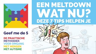 Tips bij autisme  Een meltdown wat nu [upl. by Eelarat]