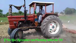 Fiat 640 Tractor plowing the field  فيات 640 جرار زراعى حرث الحقل [upl. by Orlanta734]