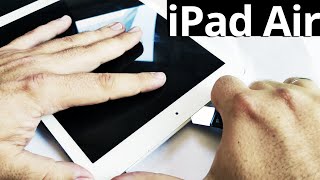 iPad Air battery inflated screen popped [upl. by Ayiram]