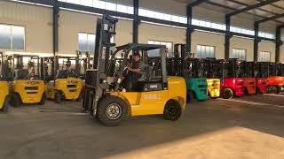 5 tons diesel forklift forklift вилочныйпогрузчик chariotélévateur carretillaelevadora [upl. by Ettelrahc]