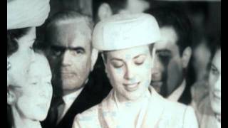 Interview with Grace Kelly as she leaves for wedding [upl. by Yrellav582]