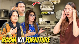 Room Ka New Furniture Dekhne Gaye😍12 Lakh ka Bed Dekha😱Sistrology [upl. by Ailerua]