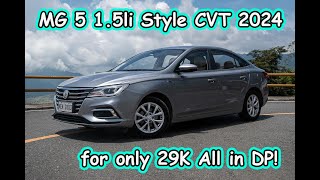 MG 5 15li Style CVT 2024 [upl. by Yesnil]