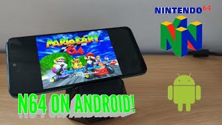 BEST N64 EMULATOR FOR ANDROID [upl. by Annnora]