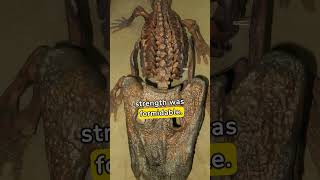 Revealing info on Eryops animals nature wildlife extinctanimals eryops shorts [upl. by Tiram]