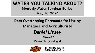 Water You Talking About Water Seminar May 2024 Daniel Livsey [upl. by Nissensohn]