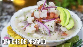 CEVICHE DE PESCADO [upl. by Liddy698]