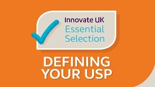 Innovate UK’s Essential Tips for Defining your USP [upl. by Laurena]