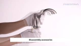 Phiestina Widespread Bathroom Faucet Installation Guides [upl. by Bronwyn]