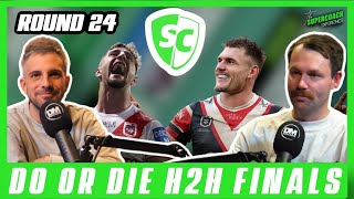 NRL SuperCoach 2024 DO OR DIE H2H FINALS [upl. by Nosmas]