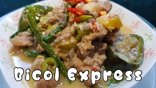 Bicol Express with Sitaw and Talong [upl. by Dhar]