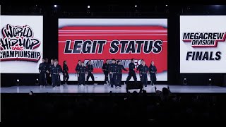 Legit Status  Philippines  MegaCrew Division Gold Medalist  2023 World Hip Hop Dance Championship [upl. by Etnoek]