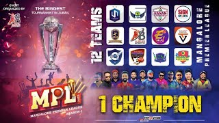 THE BIGGEST TOURNAMENT IN JUBAIL AL BELADI PRESENTS MPL MANGALORE PREMIER LEAGUE SEASON 01  DAY2 [upl. by Nannie]