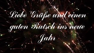 Liebe Grüße und einen guten Rutsch ins neue Jahr  Grußvideo zum Versenden [upl. by Anirtap]