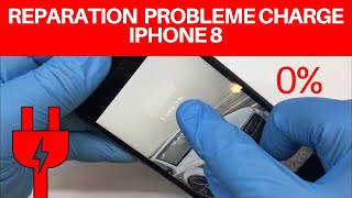 Réparation  problème charge iPhone 8 0 [upl. by Salkin]