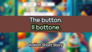 Italian short story  The button  A2 Elementary [upl. by Caundra]