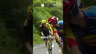 Jai Hindley takes yellow at the Tour de France [upl. by Kaltman133]