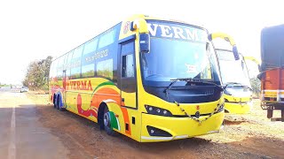 BRAND NEW VOLVO B11R CELESTE WITH TOILET 《Verma Travels》 [upl. by Tice27]