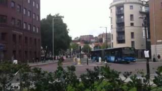 London Bendy bus in Bristol colours [upl. by Purdy418]