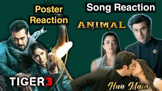 Tiger 3 Poster Reaction Hua Main Animal Song Reaction ❤❤ [upl. by Shauna]