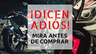 5 Motos Populares que se DESCONTINUARÁN PRONTO [upl. by Latta]